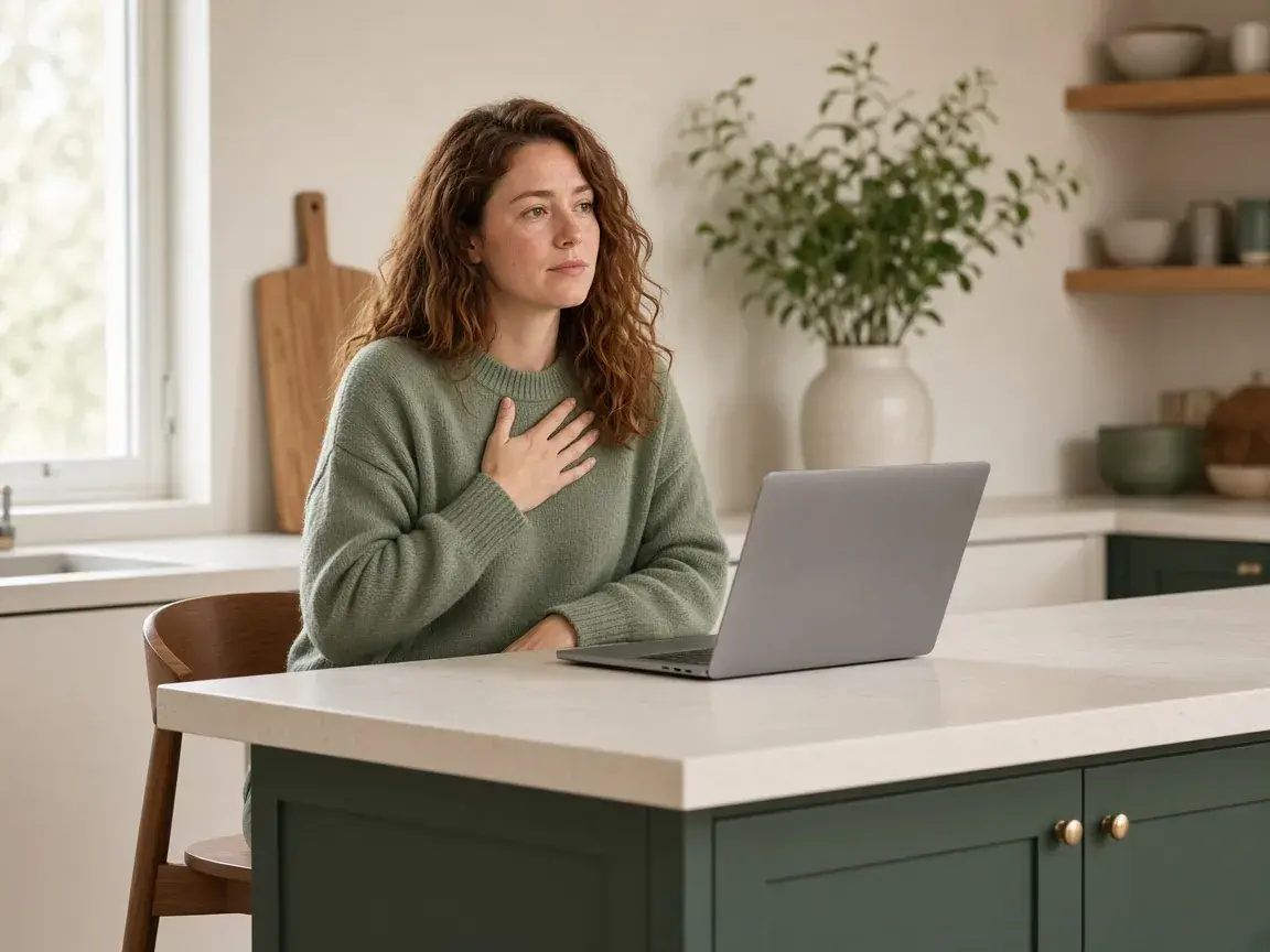 Free BPD test and borderline personality quiz on a laptop for online screening