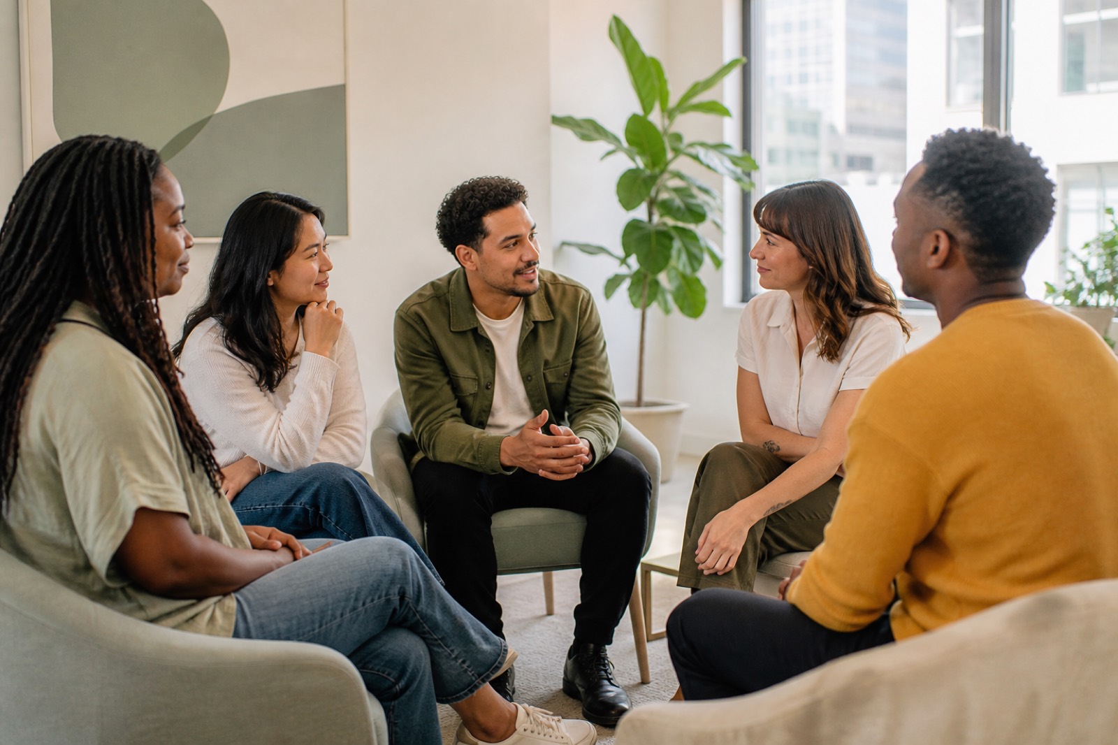 Supportive insecure attachment group conversation