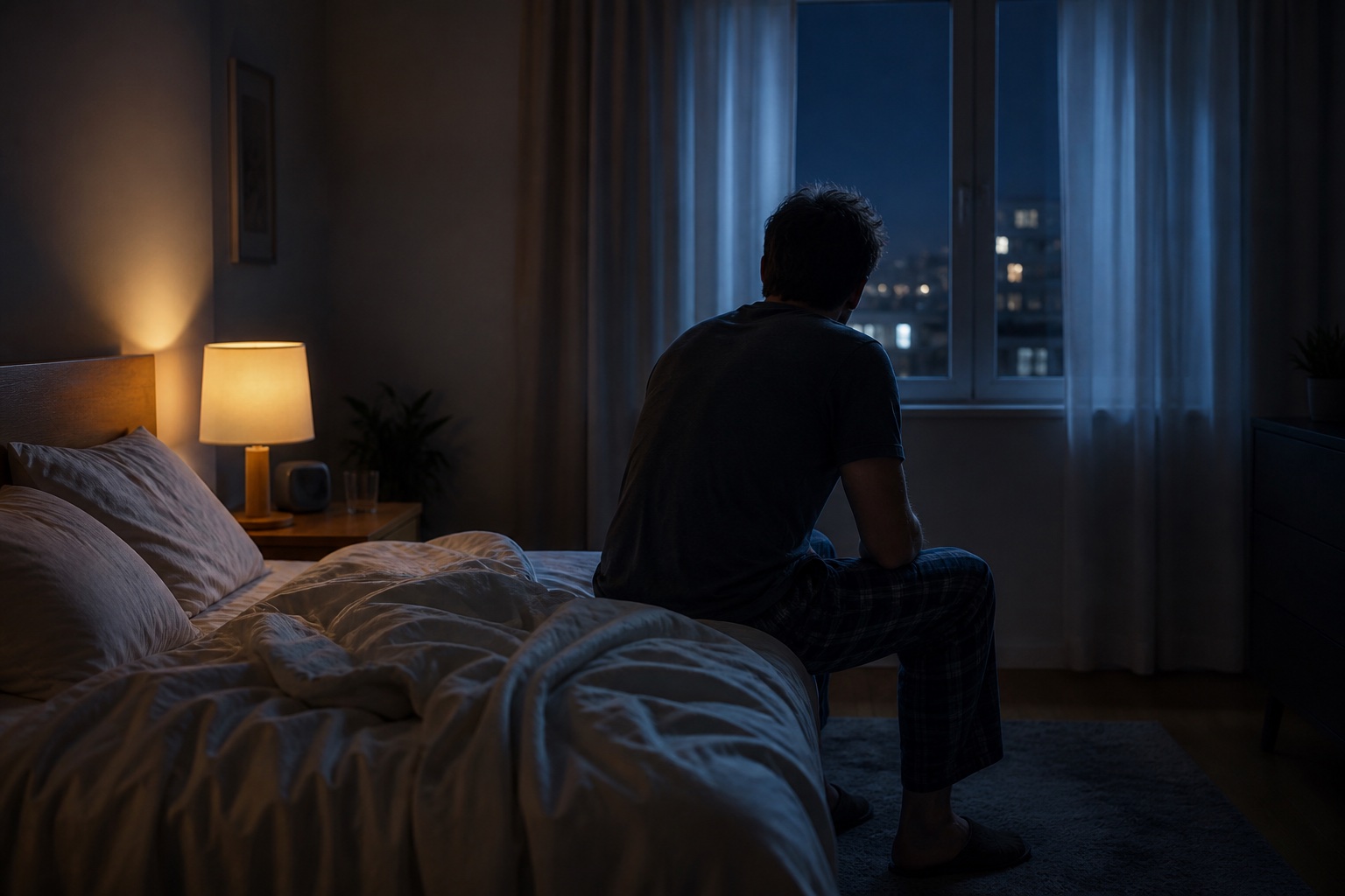 Sleep and rest patterns illustrated for a Do I Need Therapy quiz
