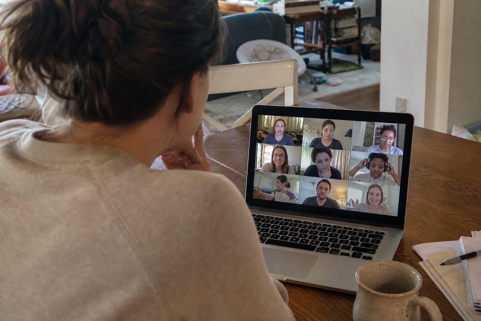 Joining an online T-Group from home