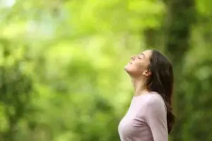 A person reflecting on their own spiritual beliefs and experiences