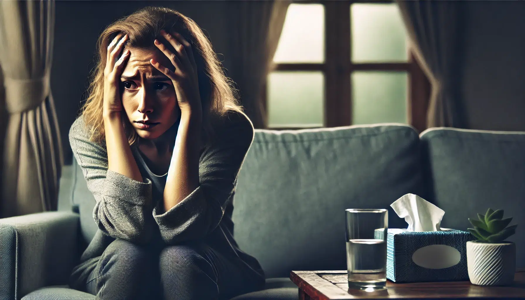Illustration of a person in distress representing borderline personality disorder