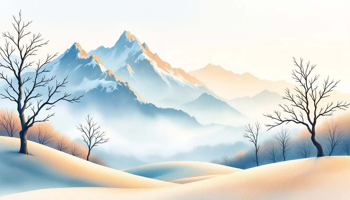 A serene environment ideal for meditation retreats.