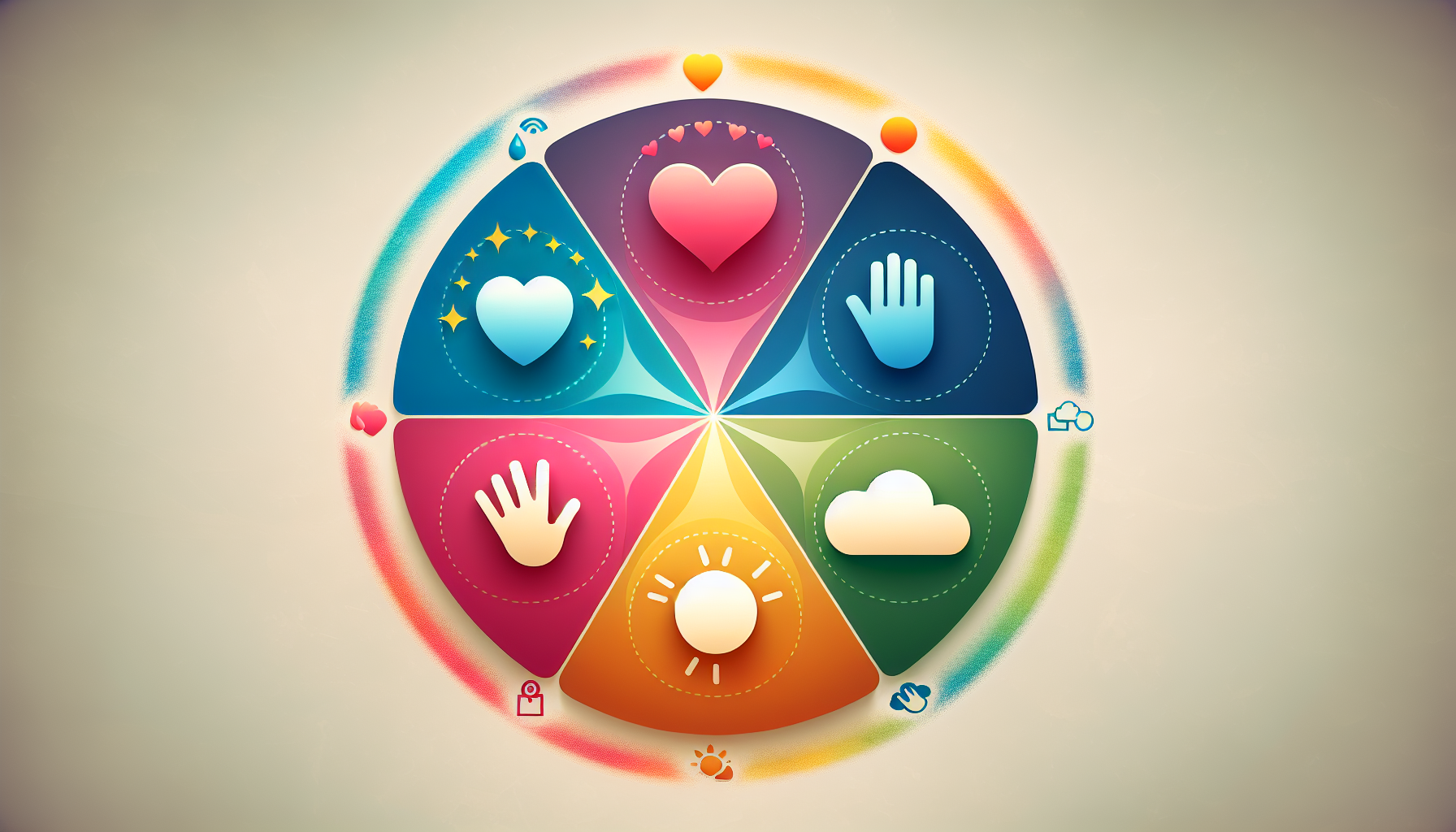An illustration showing the four components of Nonviolent Communication.