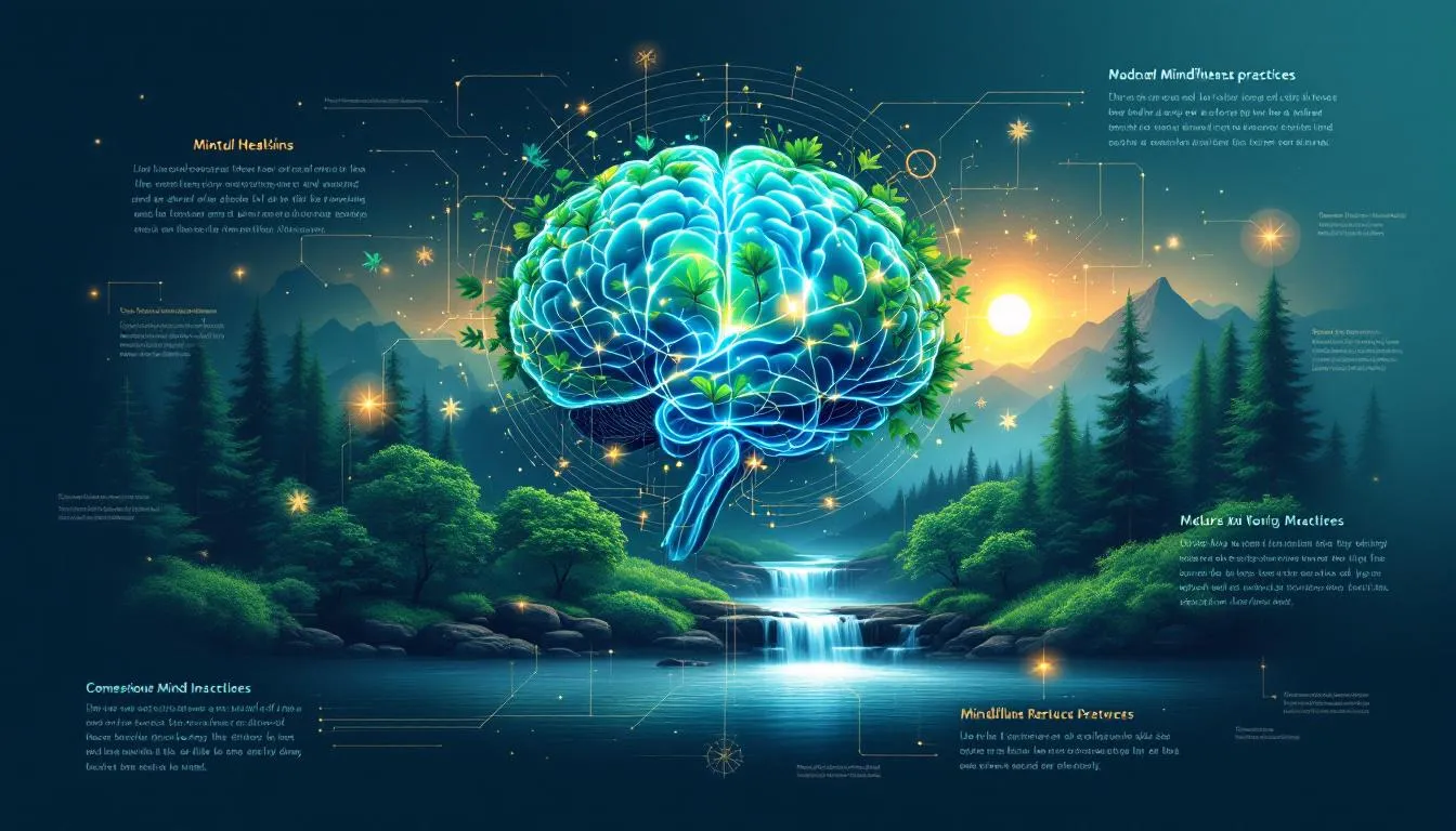 Mindfulness practices contributing to mental health retreats and emotional healing.