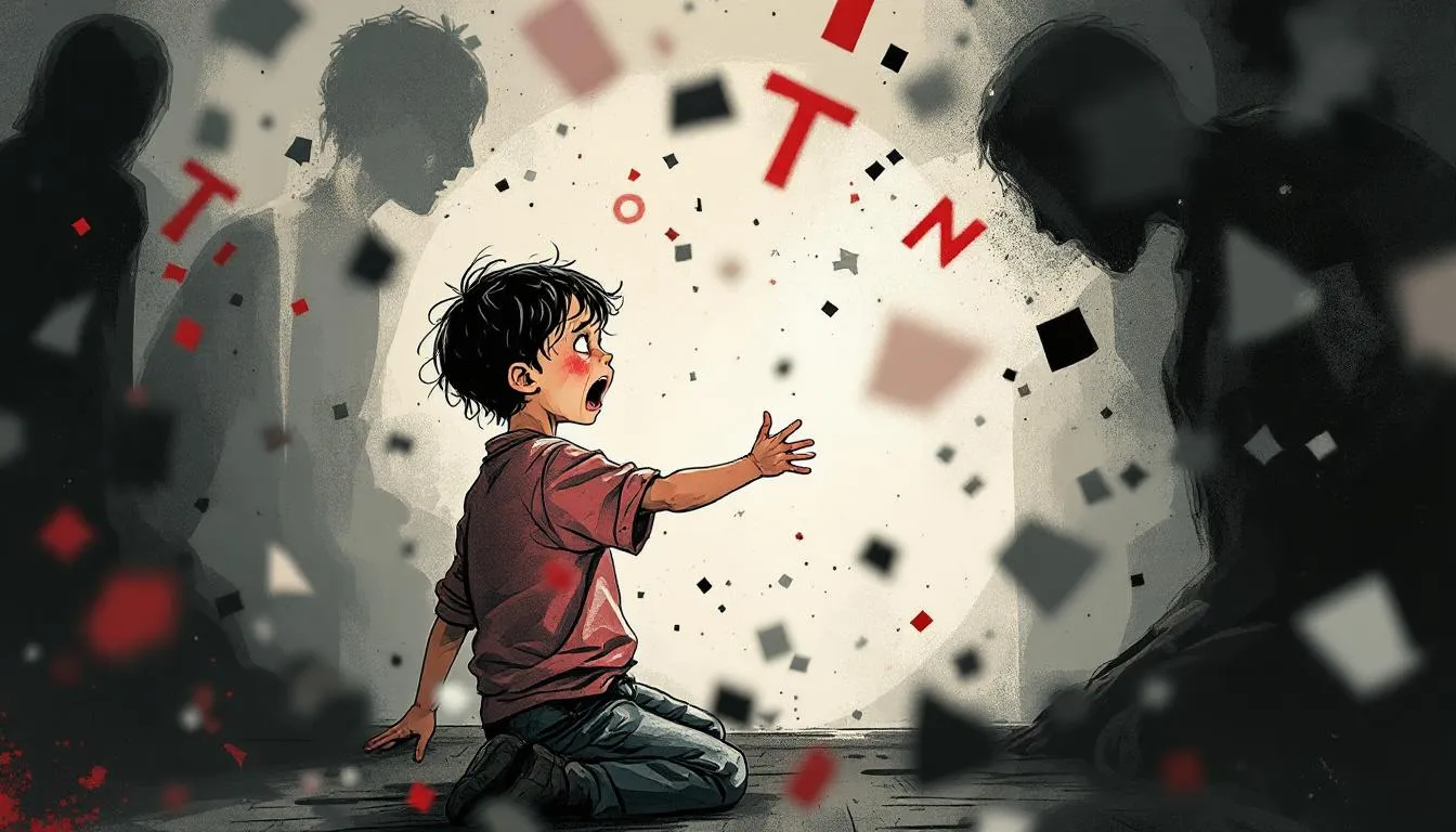 Signs of disorganized attachment in children, showcasing confused behavior.