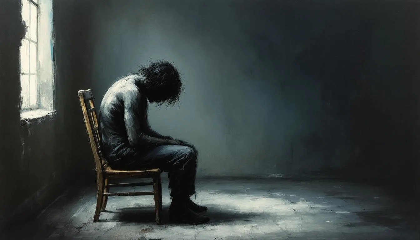 A visual representation of symptoms of complicated grief.