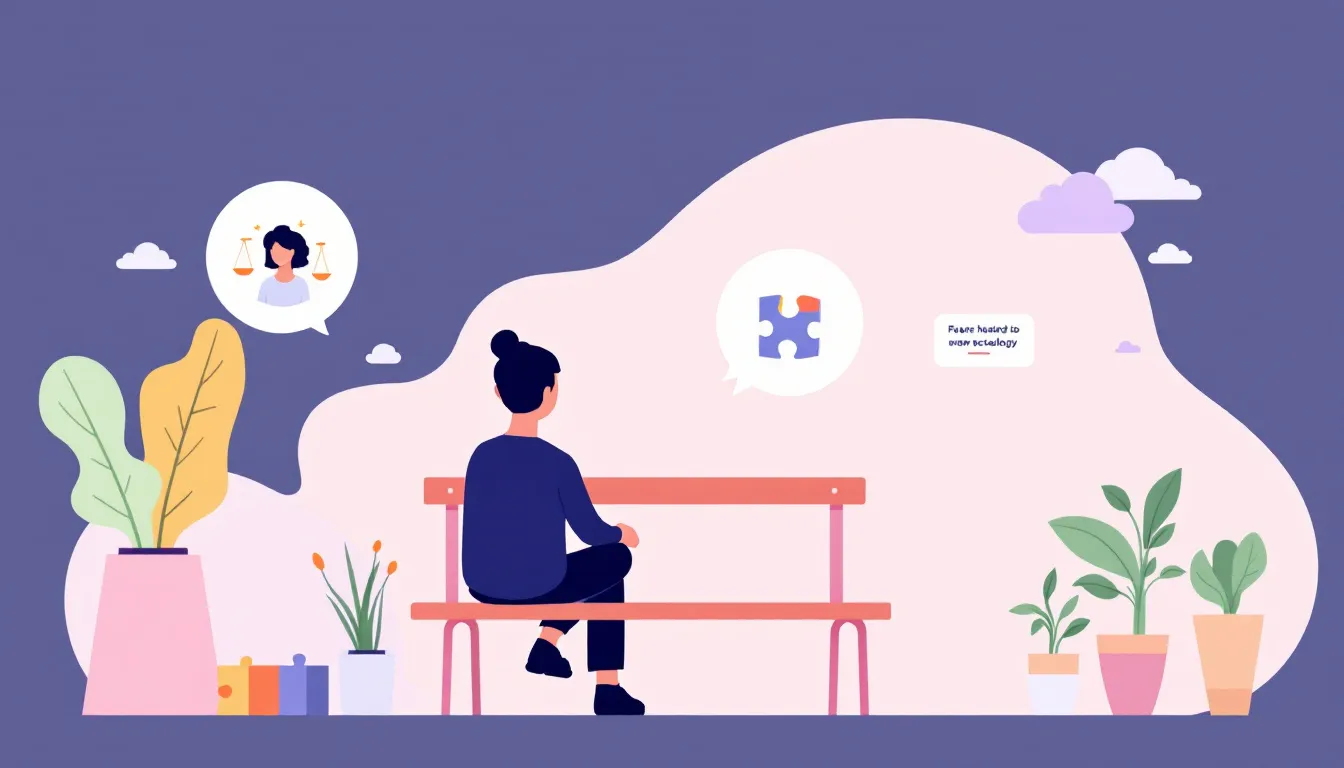 A visual representation of the goals of psychology, highlighting mental health management and personal growth.