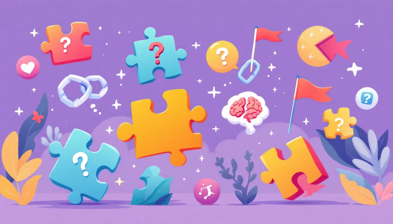 A conceptual illustration of challenges and critiques related to cognitive learning theories.